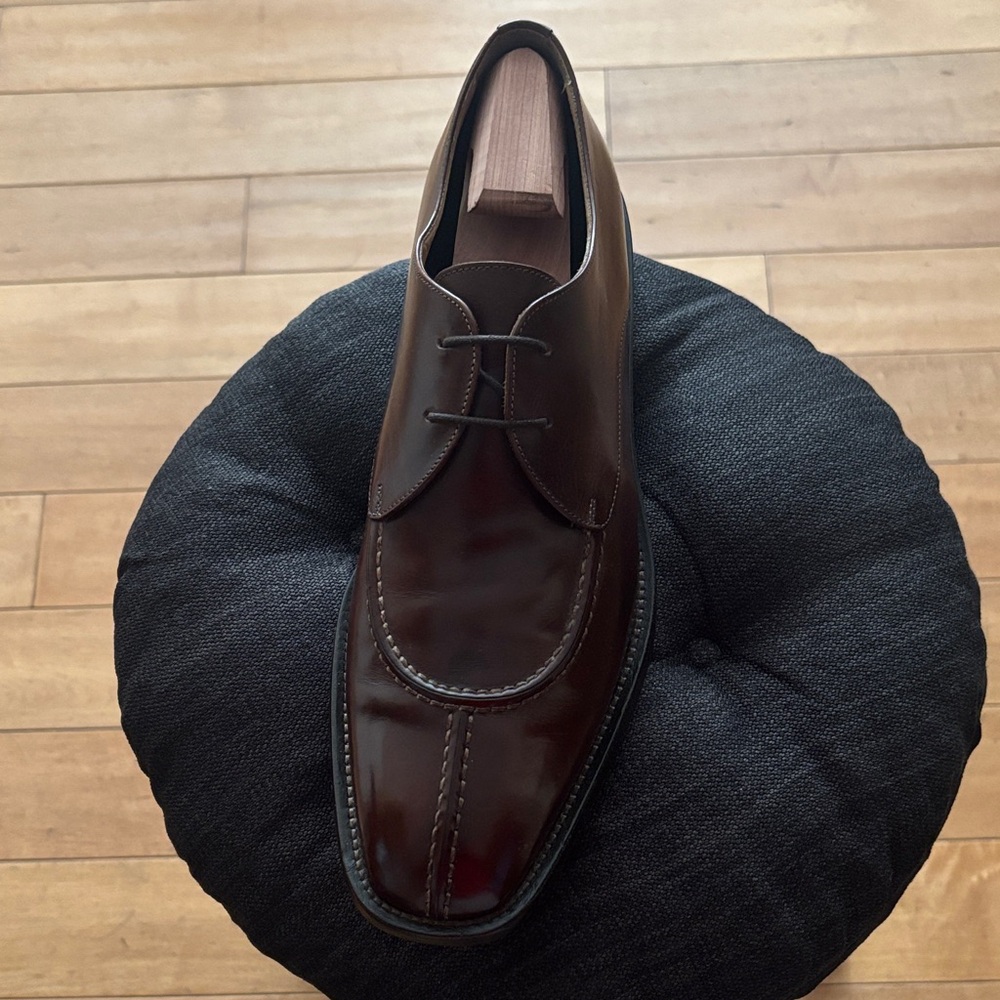 Cole Haan Dark Brown Leather Oxfords